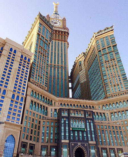 Peta Hotel Makkah